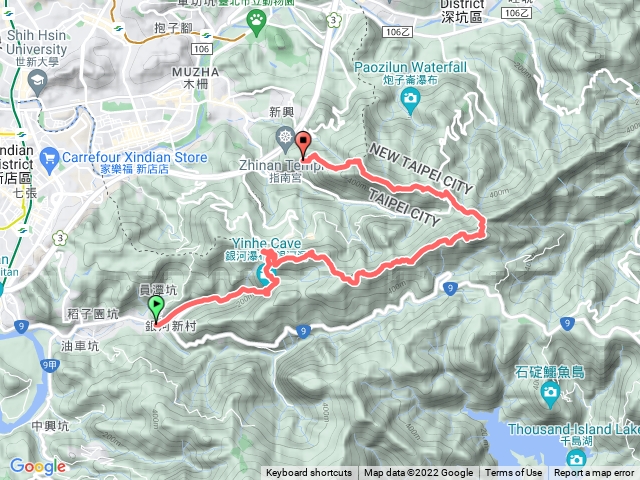 銀河洞越嶺步道縱走 下指南宮