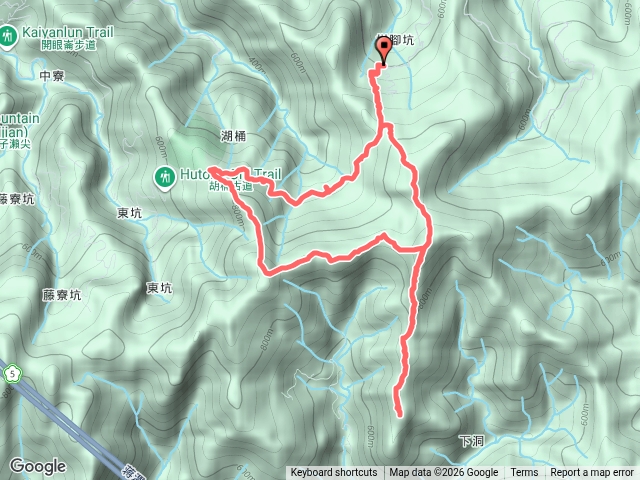 梳妝三山建牌崙東坑山O型走