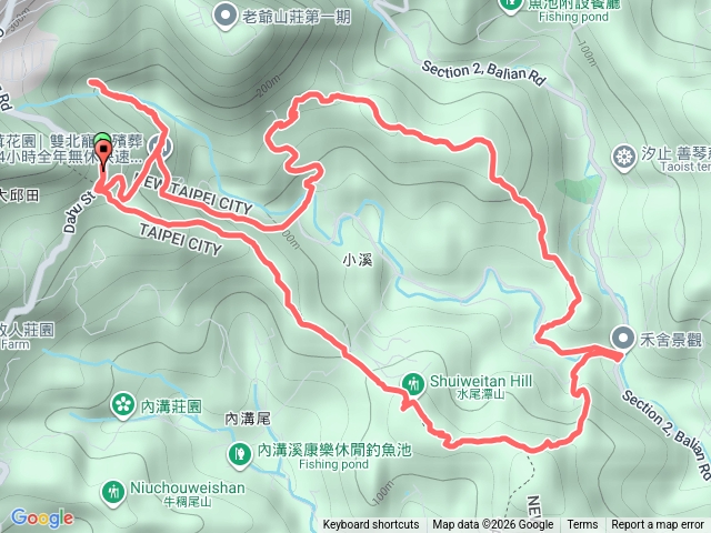 大邱田山東峰 水尾潭山 凱達格蘭山預覽圖