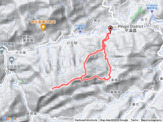 峰頭尖順訪白石後仙洞出東勢格古道預覽圖