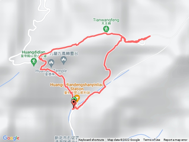 皇帝殿西峰天王峰