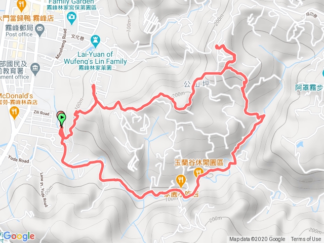 台中霧峰中心隴步道