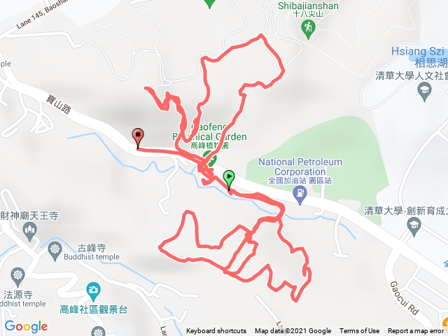 高峰植物園-桐花步道-防洞步道古戰場