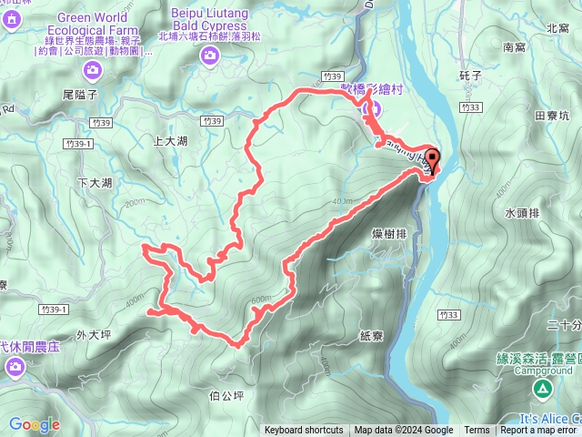 20241123 軟橋山-北五指山-四崙頂山- O回順訪軟橋社區-文吉