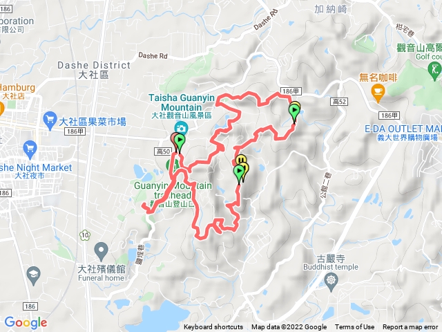 2022-2-9大社觀音山21連峰