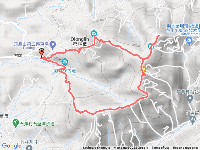 飛鳳山﹑中坑山﹑石壁潭山
