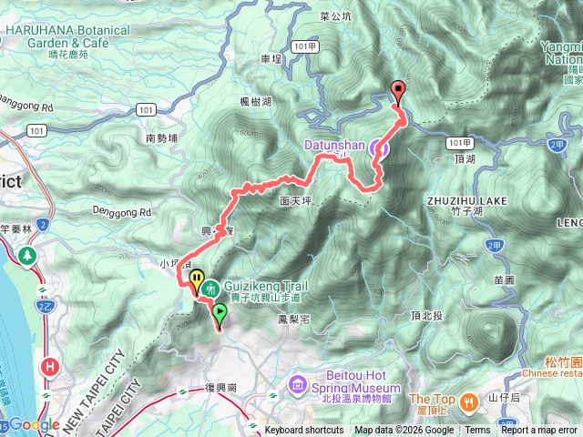 陽明山階梯地獄（貴子坑-福興寮-面天向天-大屯-二子坪）預覽圖