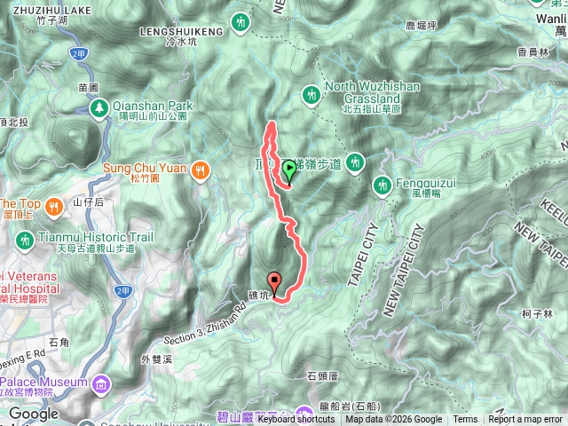 登峰圳-內雙溪古道-瑪礁古道-大崎頭古道預覽圖
