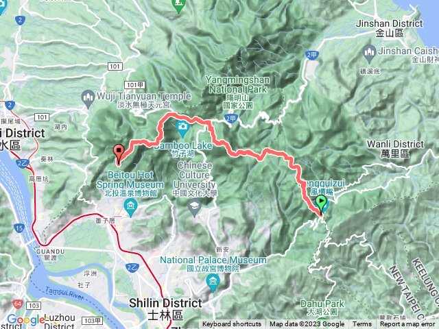 231104陽明山大縱走