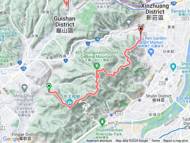 福源山大棟山(五路財神廟後封閉到三月)