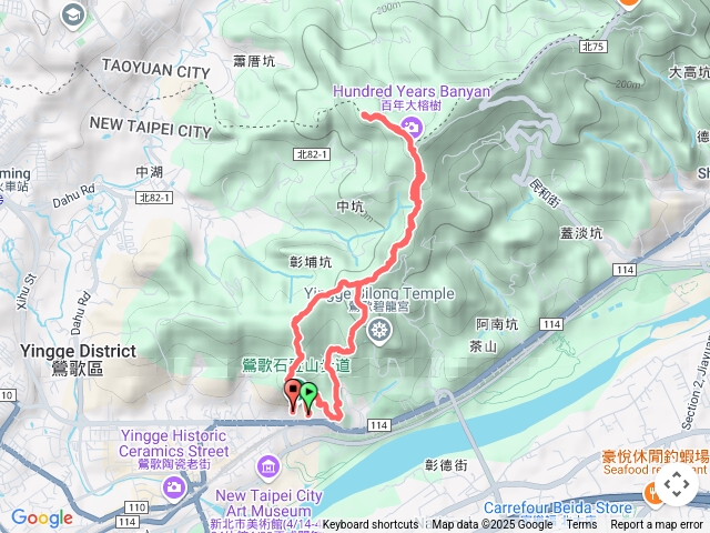 牛灶坑山-百年大榕樹-鶯歌石-小O