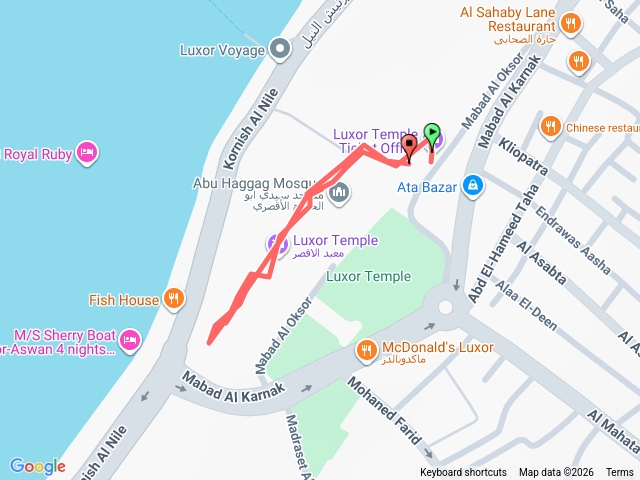 埃及的路克索神殿