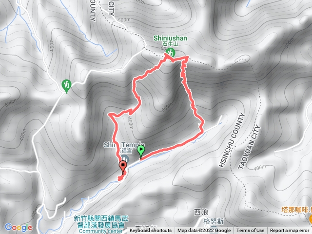 石牛山 右去走回O型