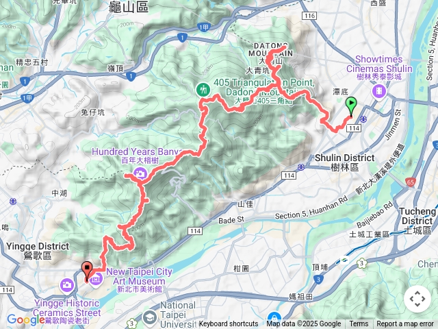 樹林~鶯歌18連峰