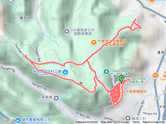 水碓景觀公園、水碓山、龍鳳巖山、龍鳳巖、外寮嶺山、水碓景觀公園預覽圖