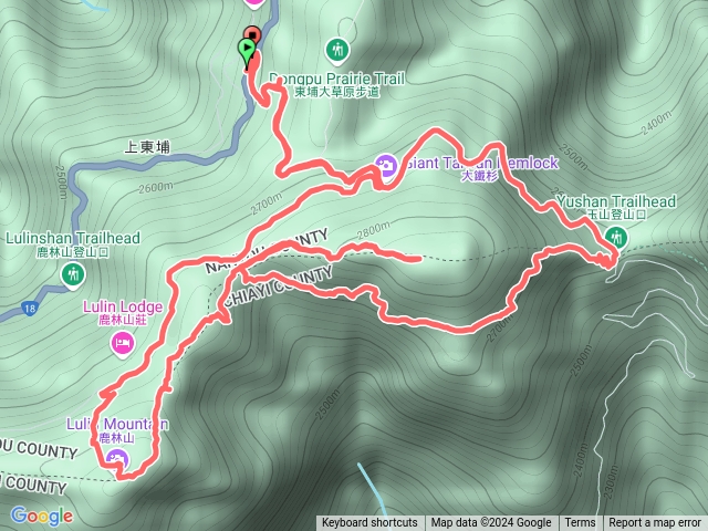 塔塔加走黑森林麟趾山鹿林山預覽圖