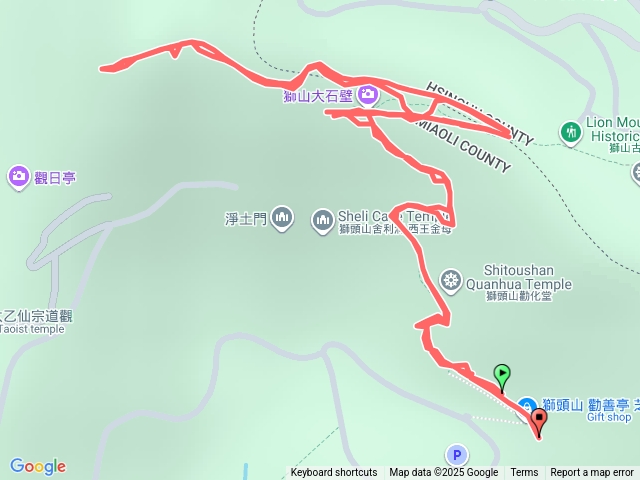 小百-獅頭山（獅山古道）預覽圖