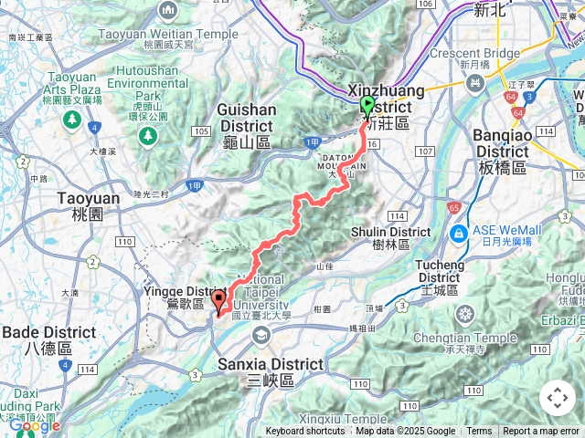 20250228迴鶯縱走12連峰