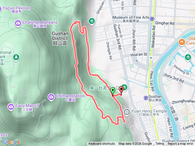 柴山越野一小圈-水泥廠上預覽圖