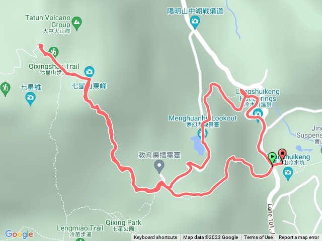 首座小百岳七星山112／3／12