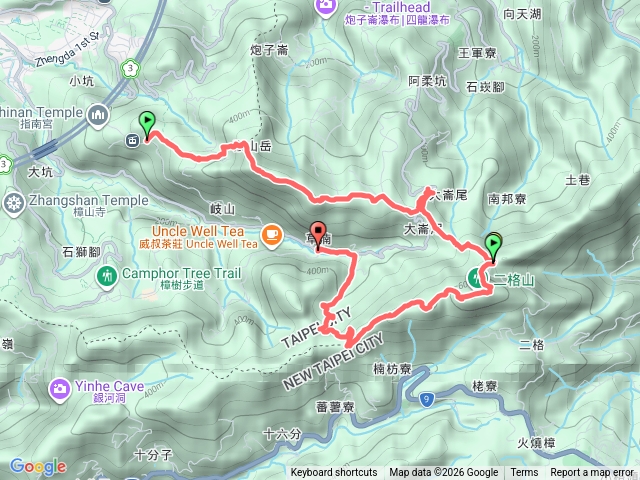 猴山岳步道二格山步道預覽圖