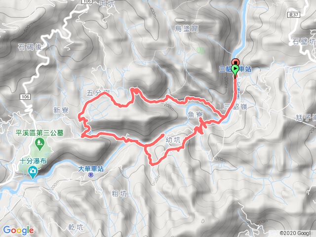 2020-0822 三貂嶺祐坑步道三貂嶺瀑布群