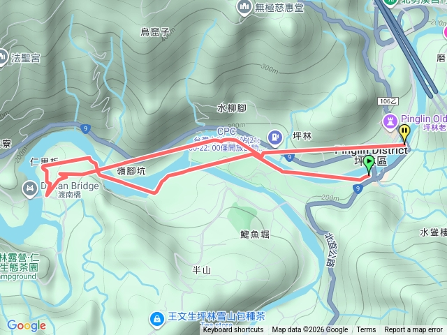 魚堀溪觀魚步道