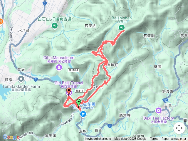 百吉隧道-溪州山古道-白石山