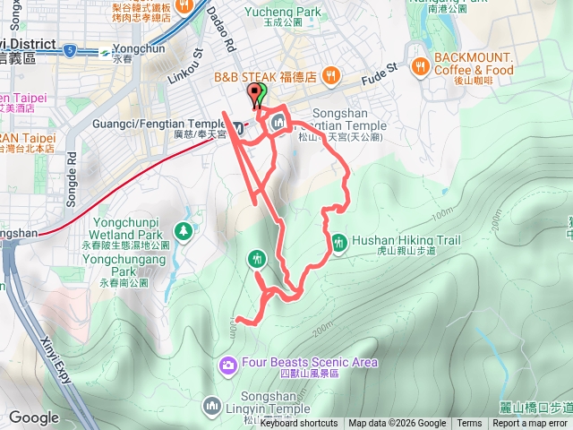 虎山溪步道預覽圖