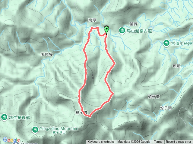 打鐵寮山、鶯子嶺、灣潭崙預覽圖