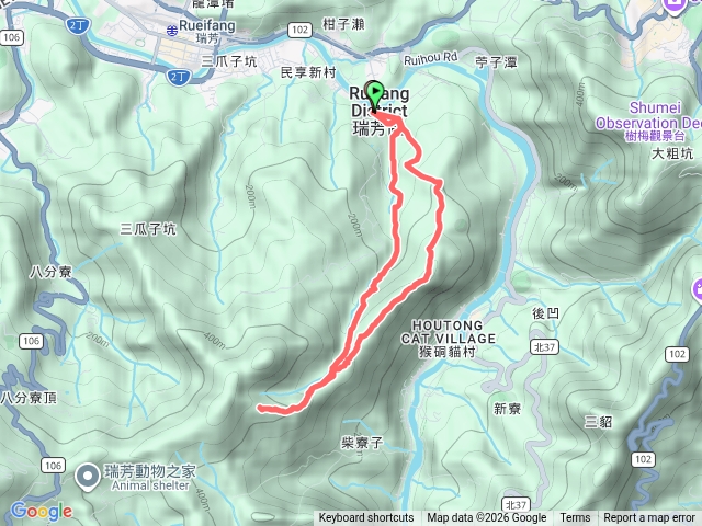 2026-05-04 三爪坑3：蛇子形古道去稜線回
