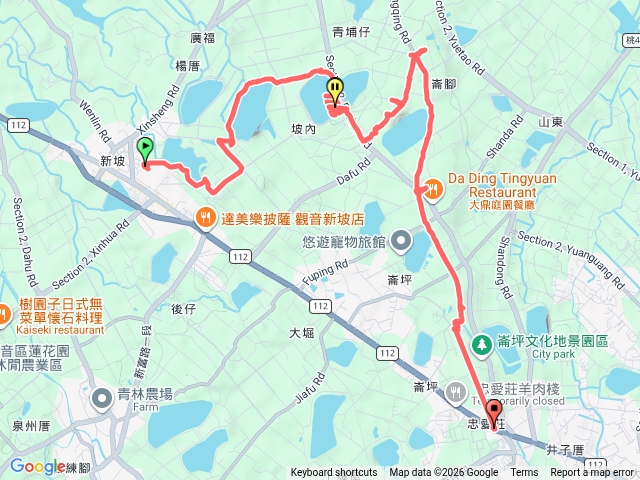 新坡站/桃園大坪學校埤/白千層林道/埤內埤/百合花/崙坪文化