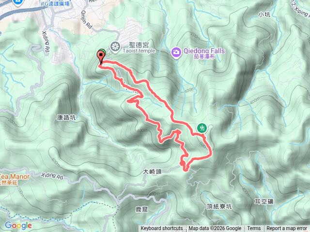 天秀宮大尖山四分尾山