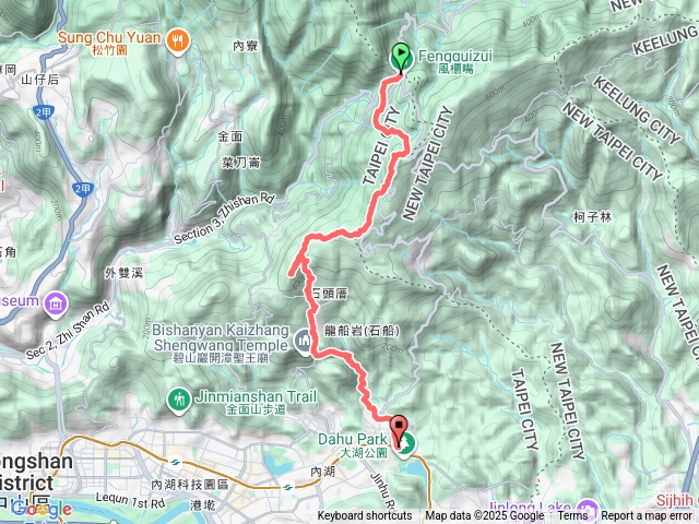 【任務一】2025臺北大縱走臺北大縱走第四段：風櫃口至中華科技大學20250921151438