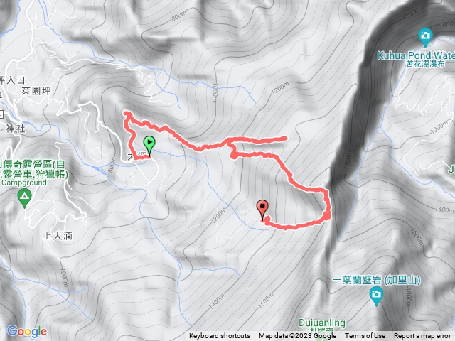 2022-12-31 苗栗南庄 紅毛山 無名山 大坪山