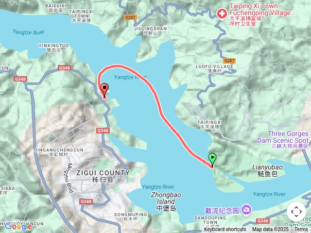 長江三峽大霸升船機