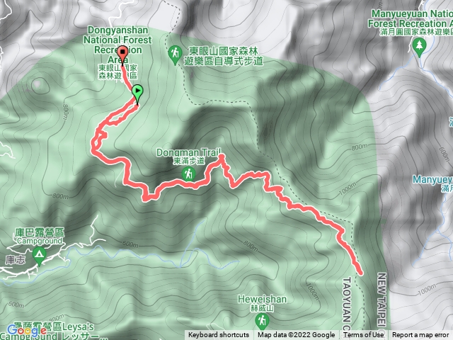 東眼北插山三叉點