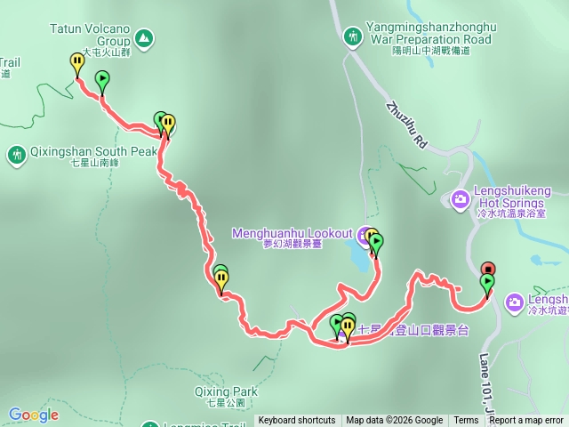 冷水坑-夢幻湖-七星東主峰