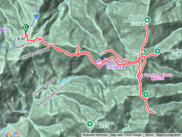 單攻玉山前五峰後二峰預覽圖