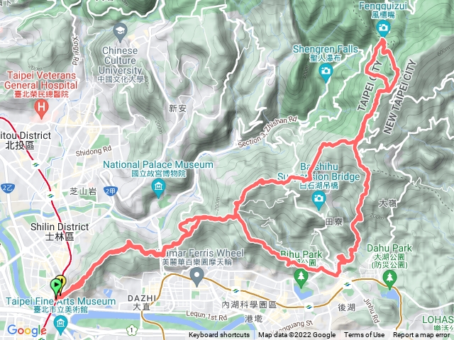 劍潭_風櫃嘴來回+愛心縱走