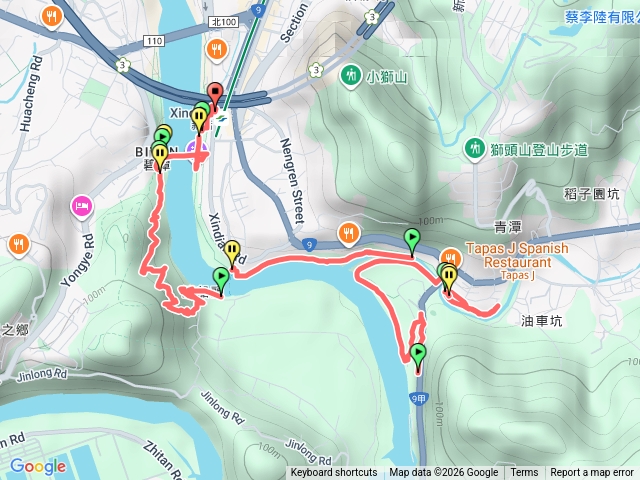 20260125  青潭堰　新店溪右岸自行車道　碧潭渡　和美煤礦  和美山步道　碧潭吊橋　預覽圖