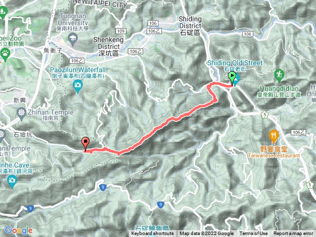 筆架連峰_石碇到草湳古道公車站