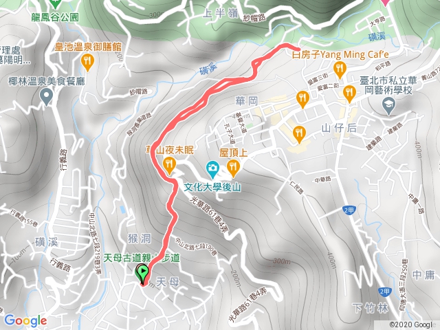 天母古道 水管路