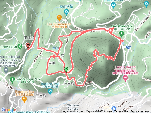 紗帽山 橫嶺古道 環型健走