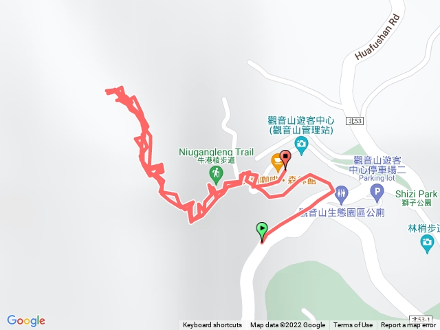 🔺新北/八里/牛港稜山，H469m (土地調查局圖根點 | 霜20）