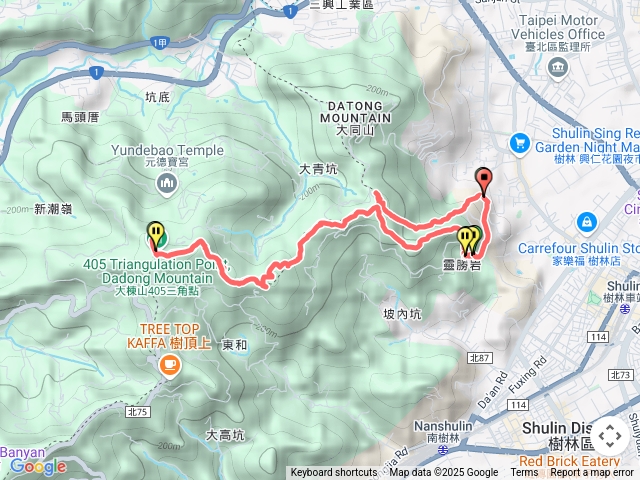 青龍嶺↔️大棟山