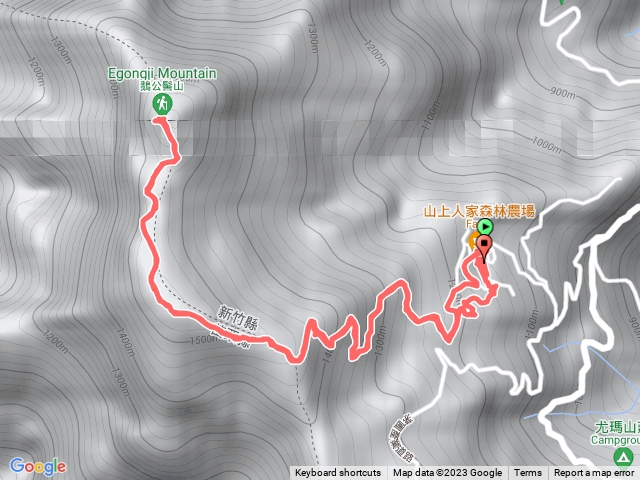 山上人家到鵝公髻山