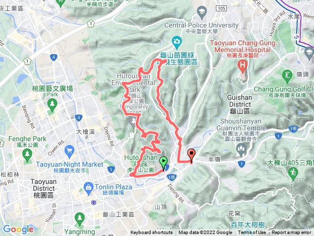 20220401桃園龜山虎頭山12連峰