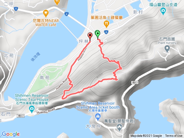 收費-新溪洲山-溪洲公園O型走