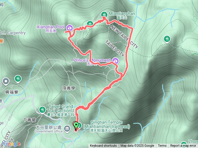 向天池向天山面天山